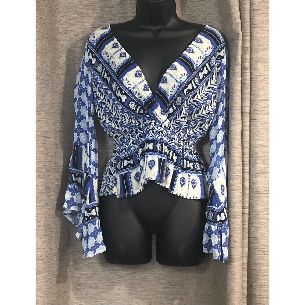 NWT Free People Rosalie Wrap Top Size X-Small